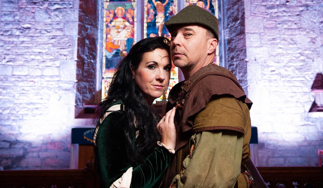 A Valentine's Walk with Robin Hood and Maid Marian
