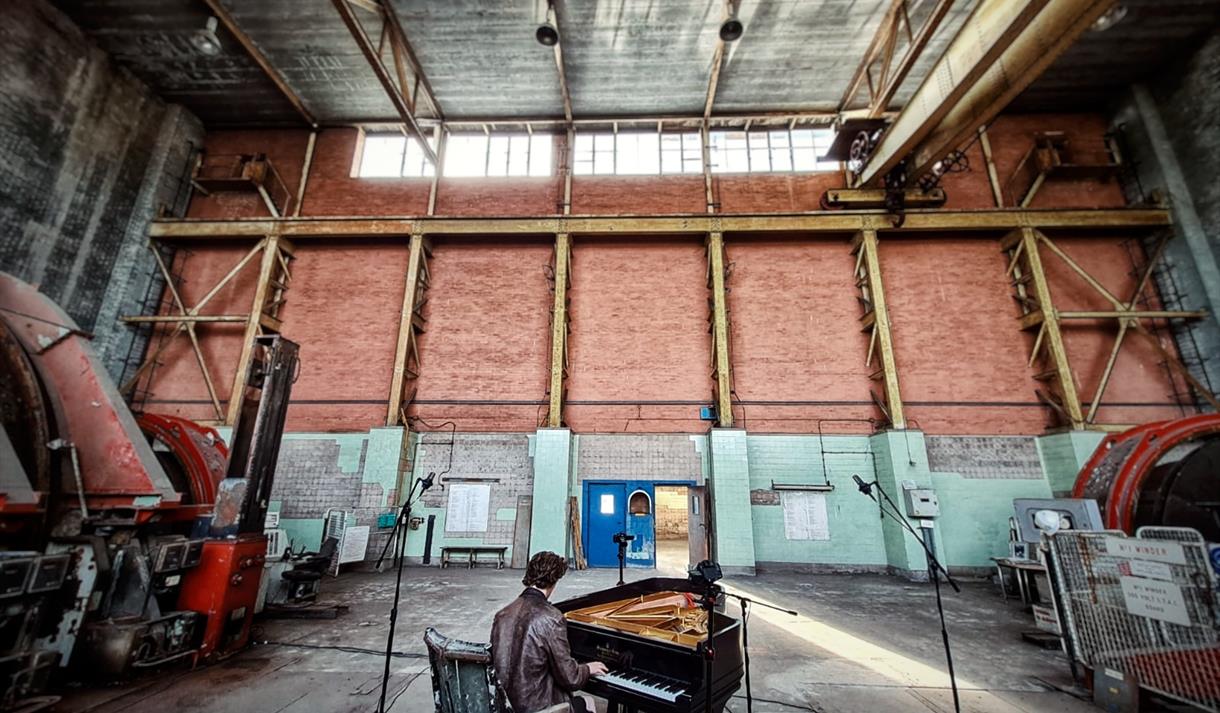 Unique Location Piano Concert | Chris Miggells @ Clipstone Headstocks Notts