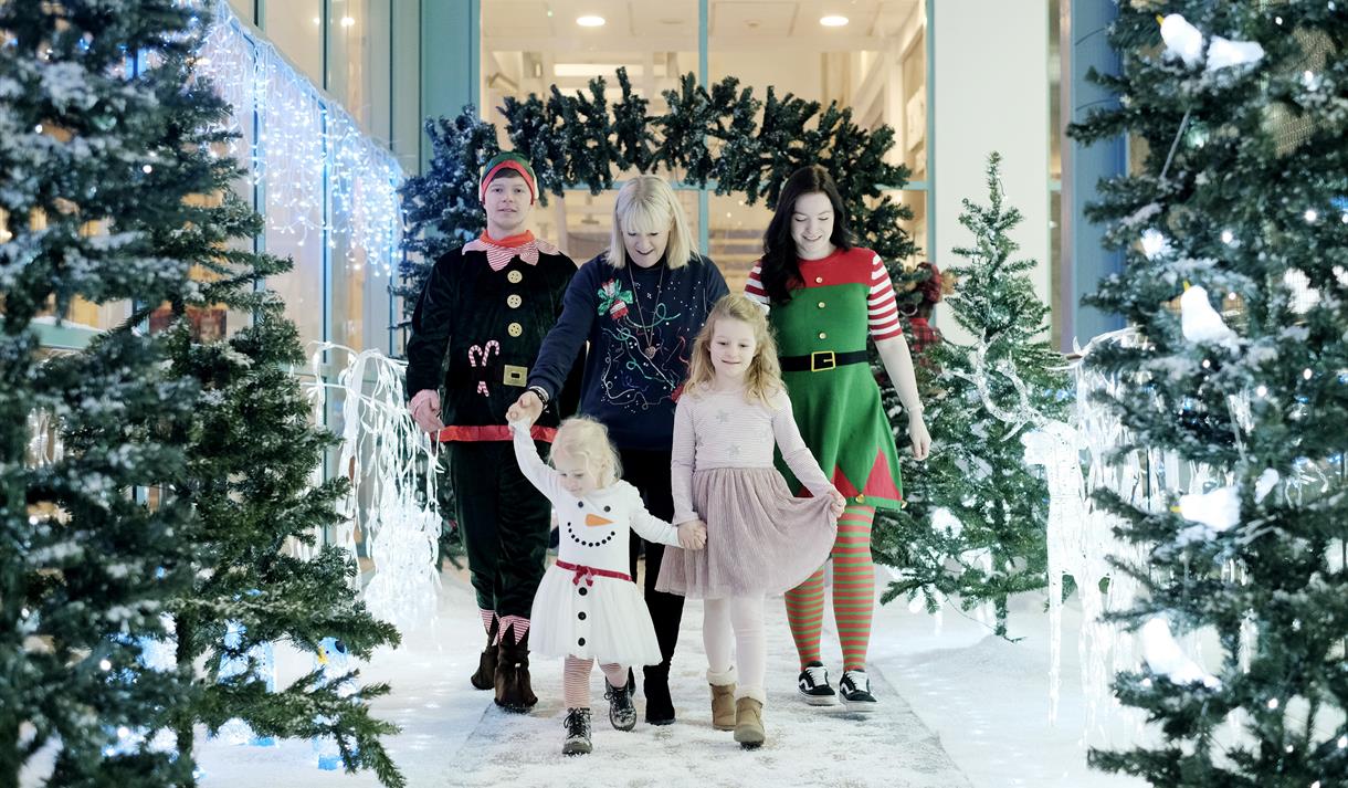 Christmas Skating at the National Ice Centre
