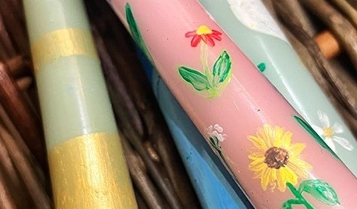 Craft of the Month: Christmas Candle Painting | Ruddington