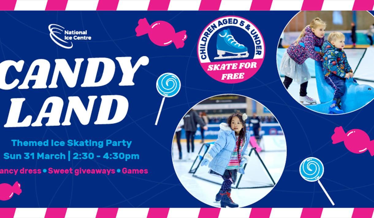 Candy Land Themed Disco at National Ice Centre