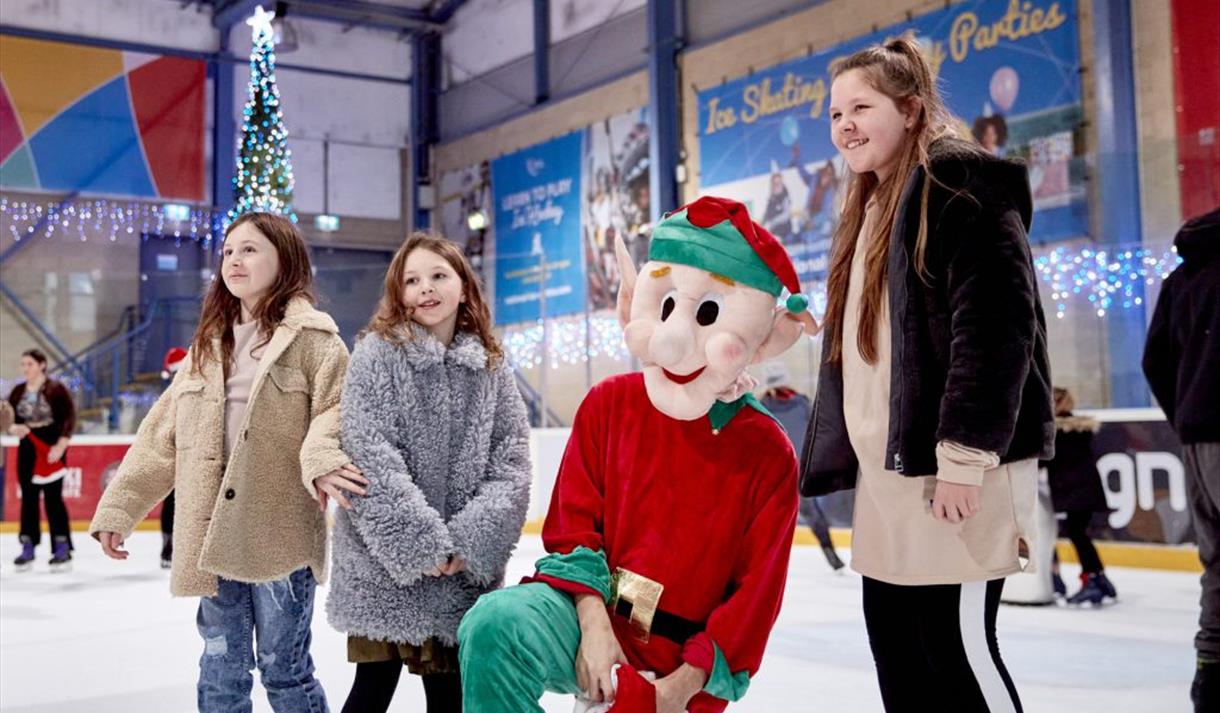 Festive Character Skate at National Ice Centre