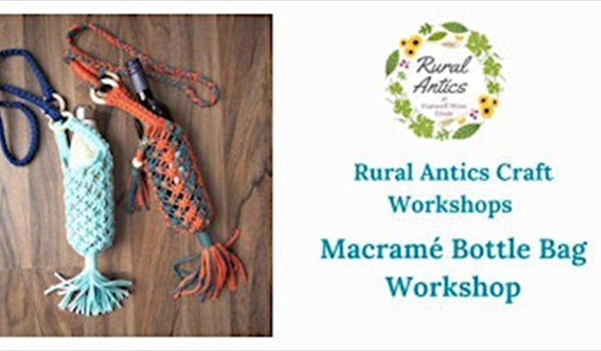 Macramé Bottle Bag Workshop