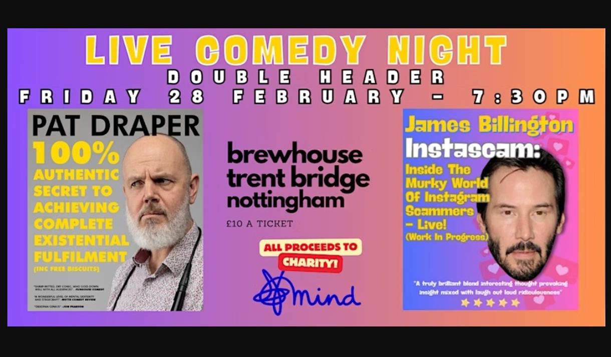 Live Comedy Charity Event
