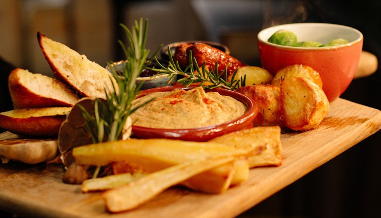 Christmas Evening Dining at The Garlic Farm Restaurant