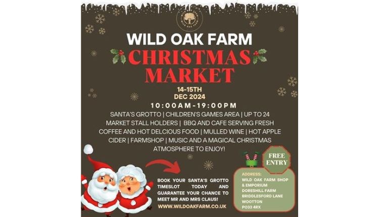 Wild Oak Farm's Magical Christmas Market & Santa's Grotto