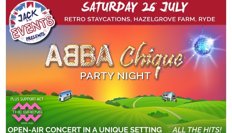 Jack up Events presents ABBA Chique Party Night