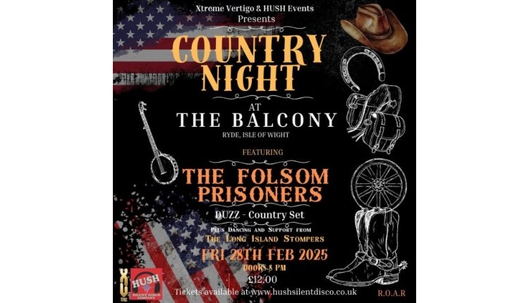 Country Night ft The Folsom Prisoners - Live music