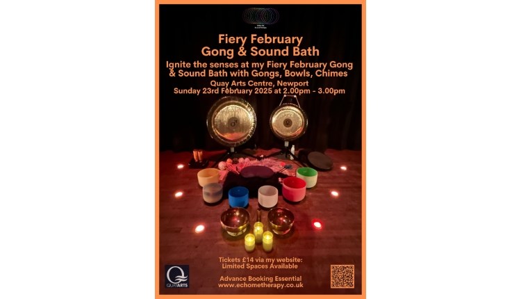 Fiery February Gong & Sound Bath