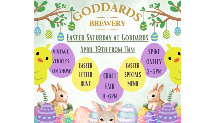 EASTER SATURDAY AT GODDARDS