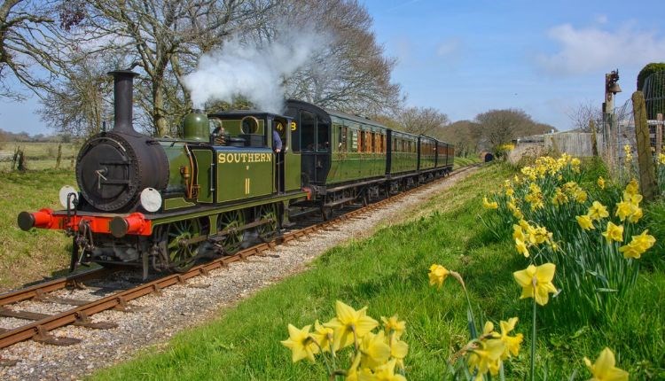 The Great Railway Easter Egg Hunt at Isle of Wight Steam Railway