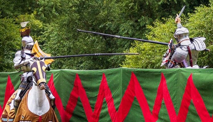 Legendary Joust at Carisbrooke Castle