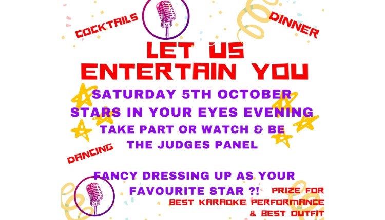 Stars in Your Eyes Party Night