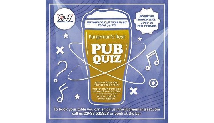 Bargeman's Rest Pub Quiz