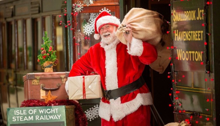 Santa Specials at Isle of Wight Steam Railway