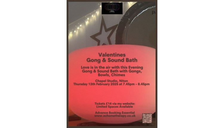 Valentines Gong & Sound Bath, Isle of Wight - Niton
