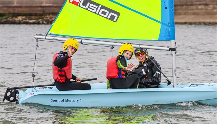 UKSA Dinghy Start