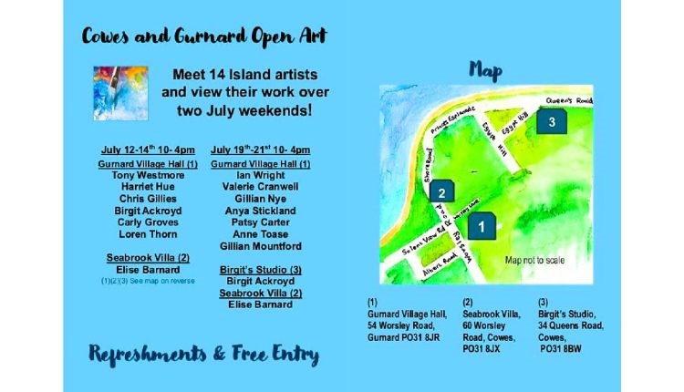 Cowes and Gurnard Open Arts Weekend