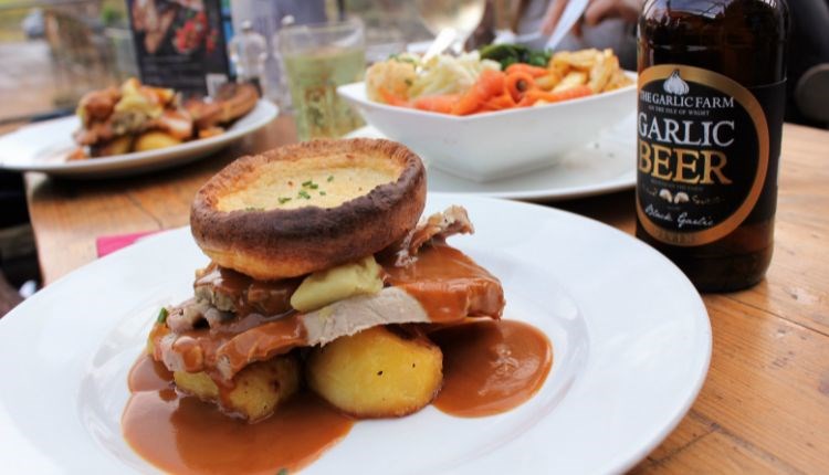 Sunday Roasts at The Garlic Farm Restaurant