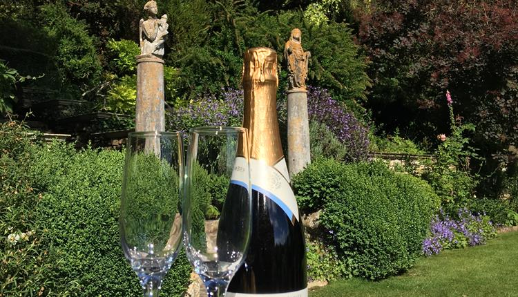 Iford Manor Gardens: Champagne Tour with Owner William Cartwright-Hignett