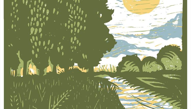 Linocut Printmaking Reduction Technique