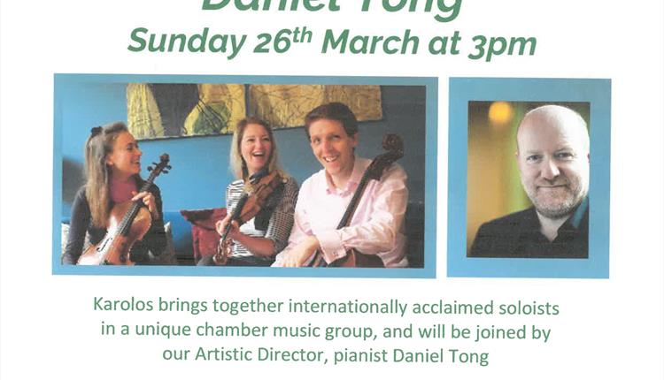 Marden House Concert - Karolas Trio with Daniel Tong.