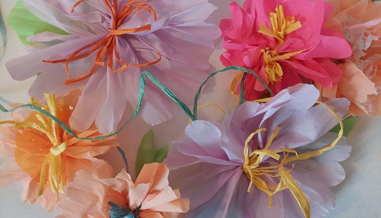 Paper Flower Garlands with Rachel Heard