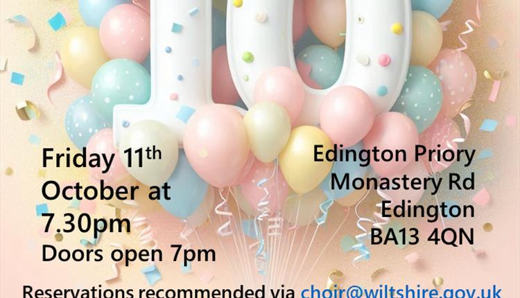 The Wiltshire Singers 10th Anniversary Concert