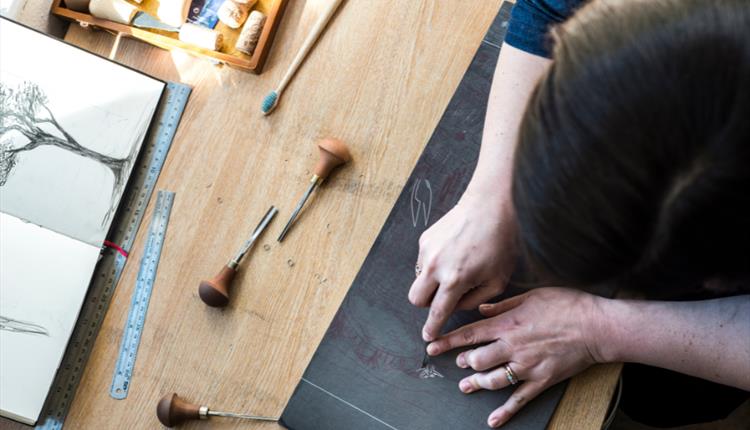 Traditional Linocut Printmaking Workshop