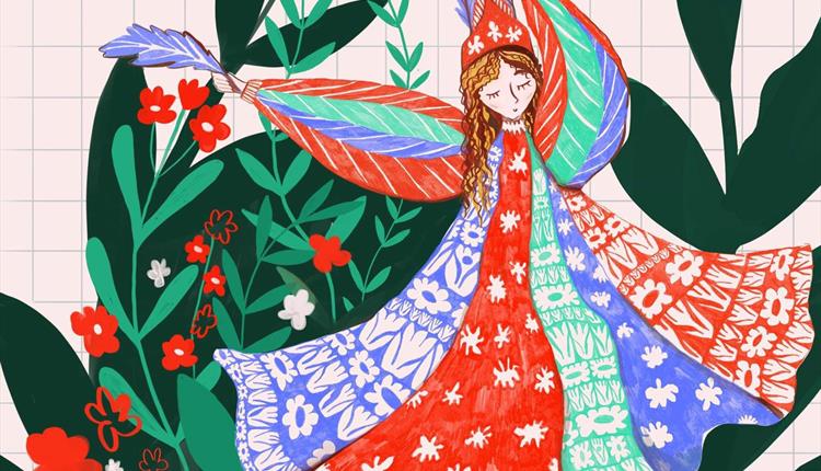 Magical Woodland Mural Painting